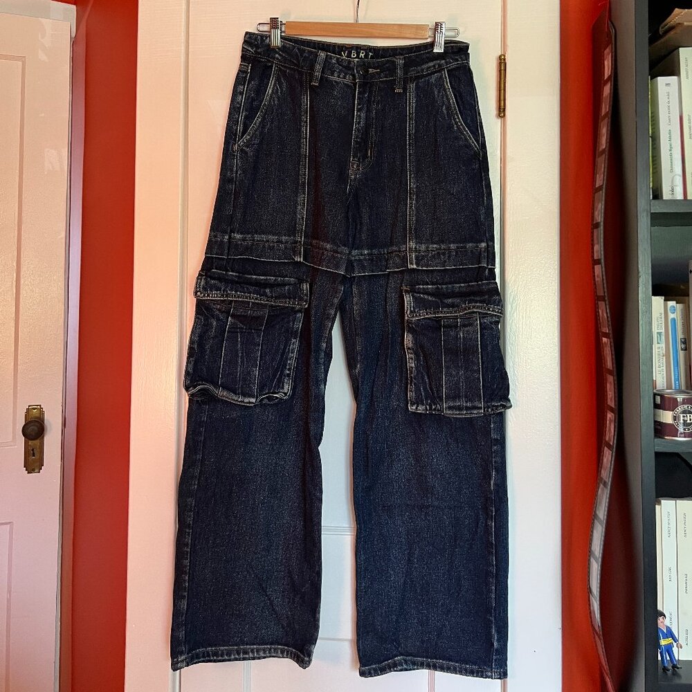 VBRT VIBRANT MIU utility jeans
